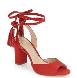 *HOST PICK* Vince Camuto Vianna Block Heel Ankle Tie Sandals